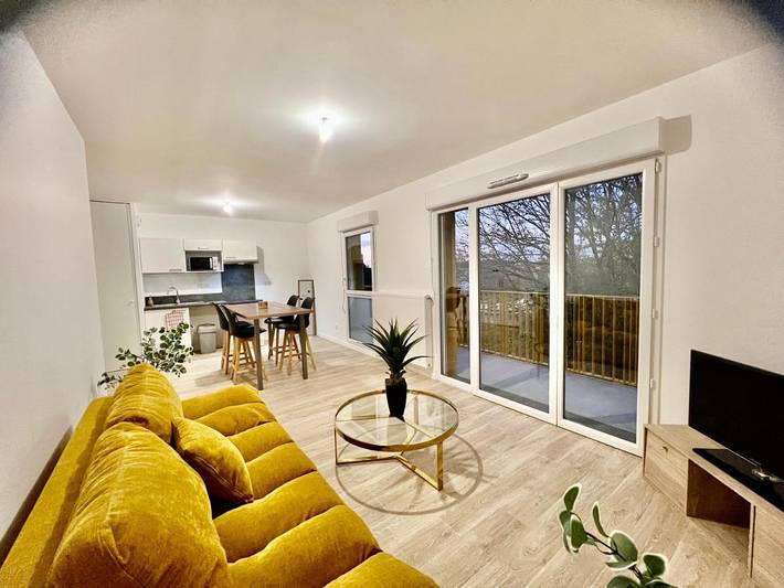 Gîte pour 4 personnes, avec balcon et vue à Saran - 2