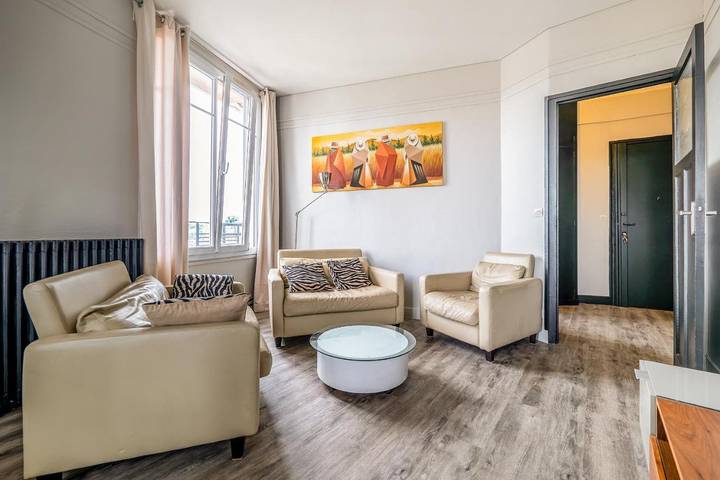 Gîte pour 4 personnes, avec vue et balcon, animaux acceptés à Cachan