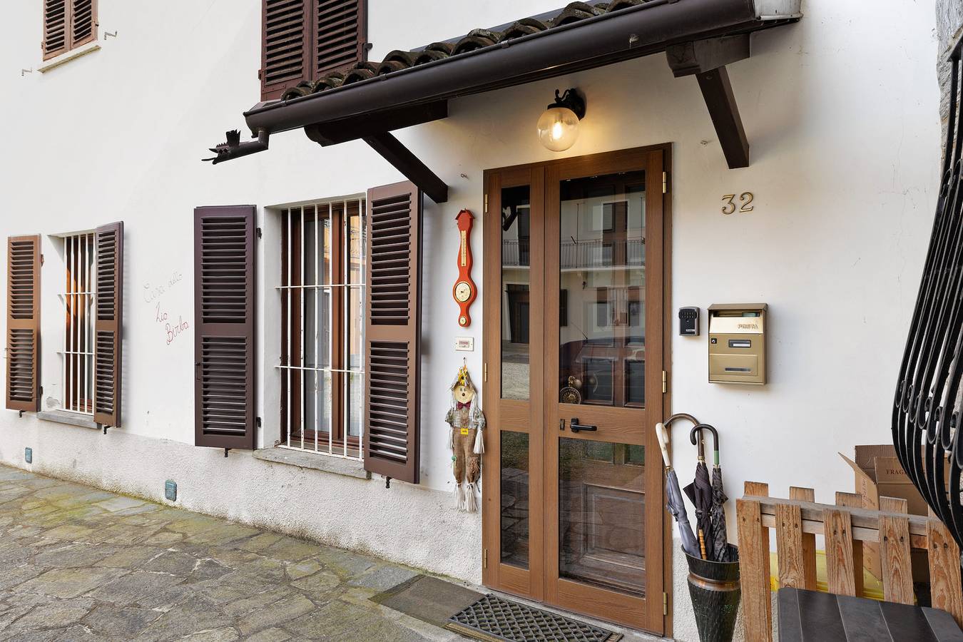 Ferienhaus 'Dello Zio Birba' mit Balkon und Wi-Fi in Portacomaro, Asti Provinz