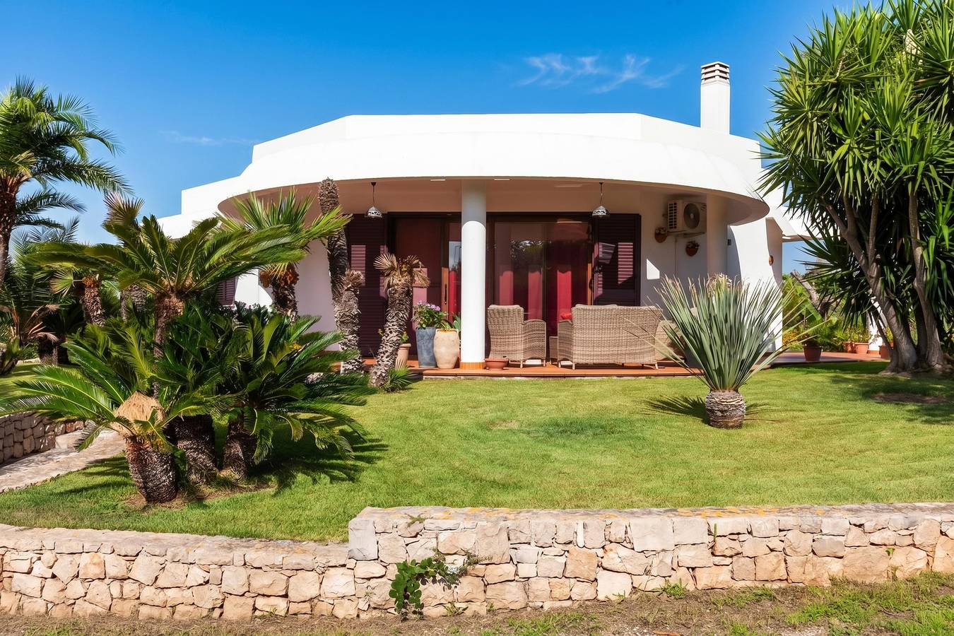 Villa Menhir in Puglia with Pool and Tennis in Parabita, Golfo di Taranto