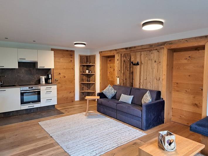 Ferienwohnung für 6 Personen, mit Balkon und Terrasse sowie Garten und Sauna in Biberwier