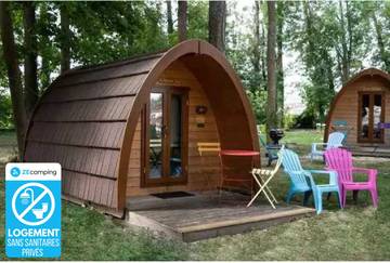 Tente pour 3 personnes, avec sauna et jacuzzi dans l' Aube