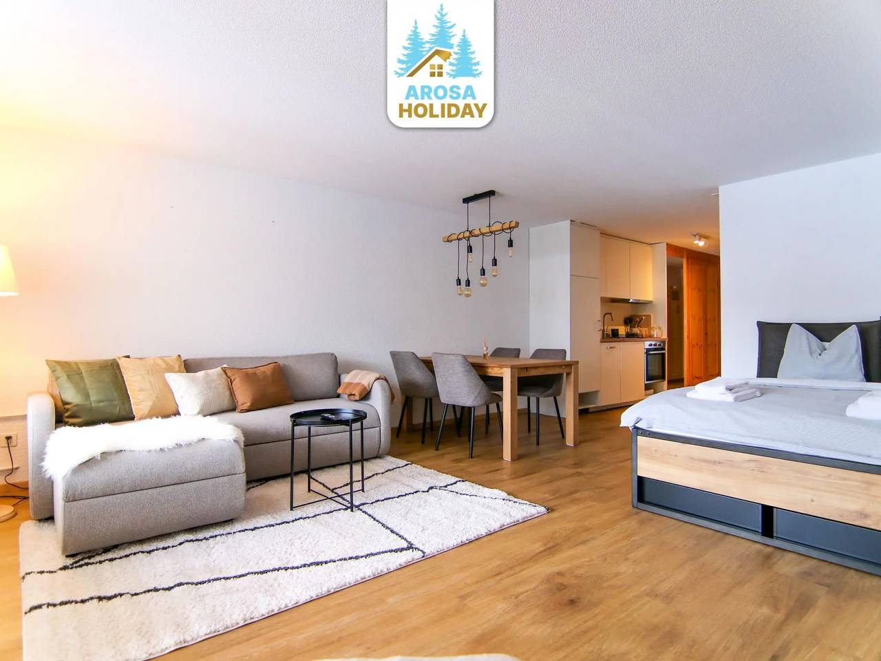 Apartamento entero, 2 estancias 6 personas in Arosa (Grisones), Plessur alps