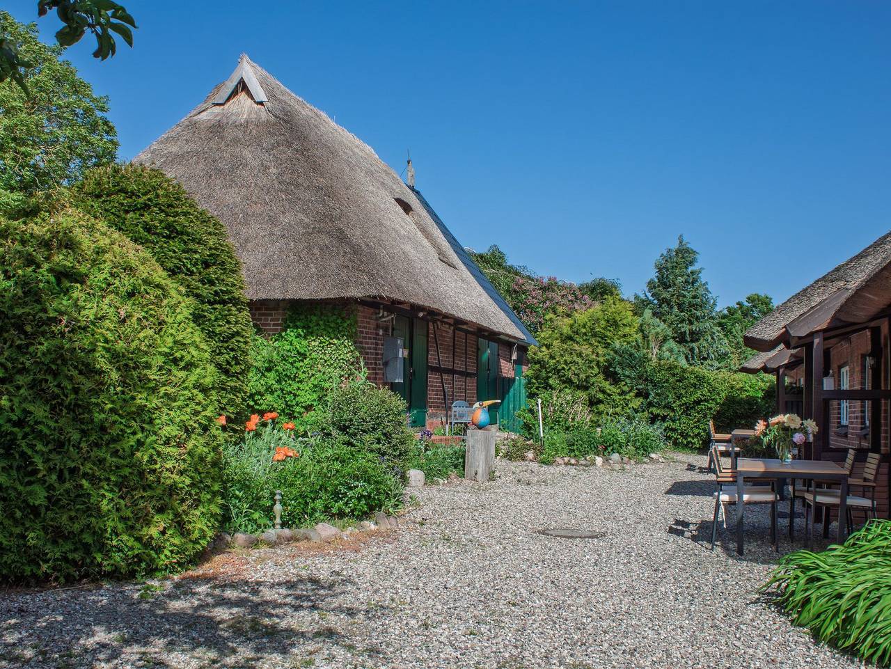 Ganze Ferienwohnung, Reethaus Beusloe - Reethaus Ii, 50 m², 2 Pers. in Schashagen, Ostholstein