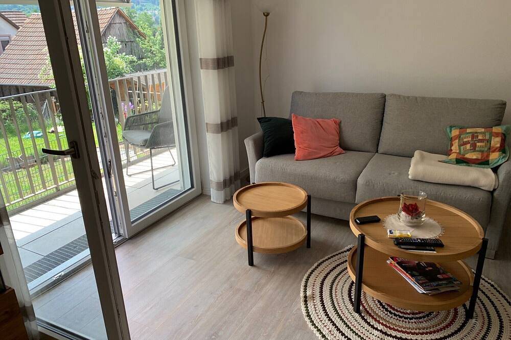 Ganze Wohnung, Helle, gemütliche, senioren- und behindertengerechte Ferienwohnung in Bürgstadt, Fränkisches Weinland
