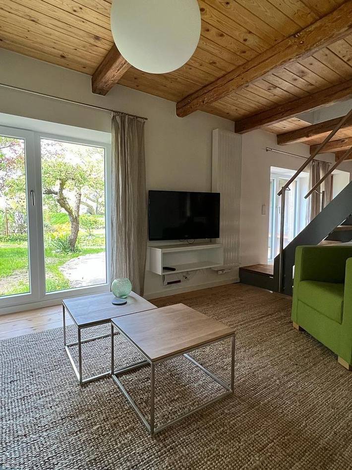 Ferienhaus für 3 Personen, mit Terrasse und Garten