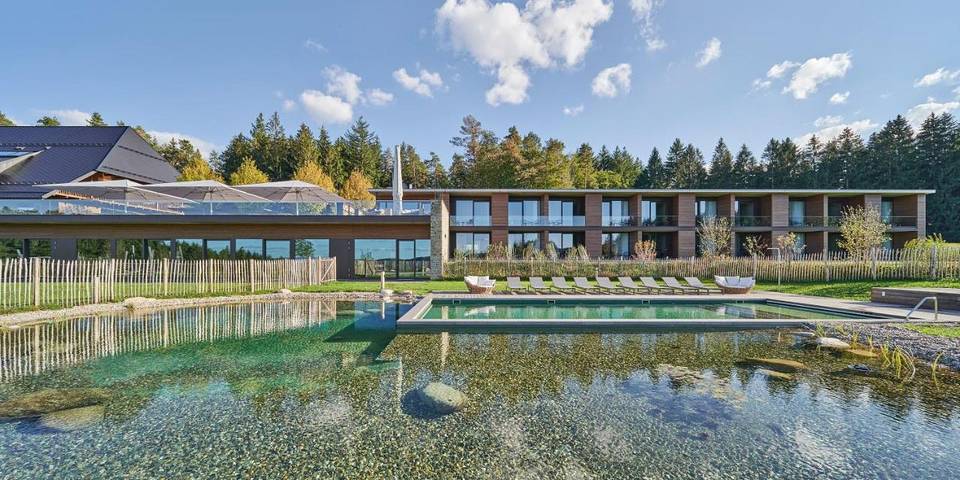 Hotel für 2 Personen, mit Terrasse und Garten sowie Pool und Sauna in Hofstetten