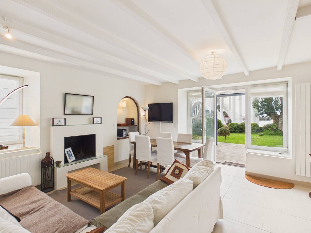 Maison pour 8 avec jardin et vue sur la rivière in La Trinité-sur-Mer, Côte des Mégalithes