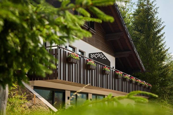 Appartamento per 4 persone, con Terrazza e Giardino nonché Sauna e Panorama a Nova Levante