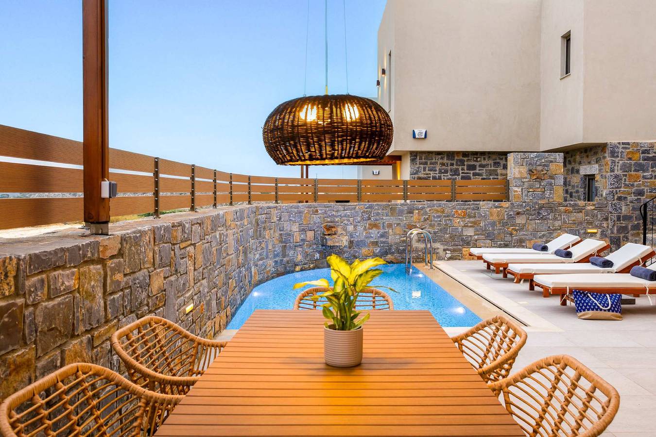 Villa pour 6 personnes avec piscine in Région d'Iraklio-Héraklion