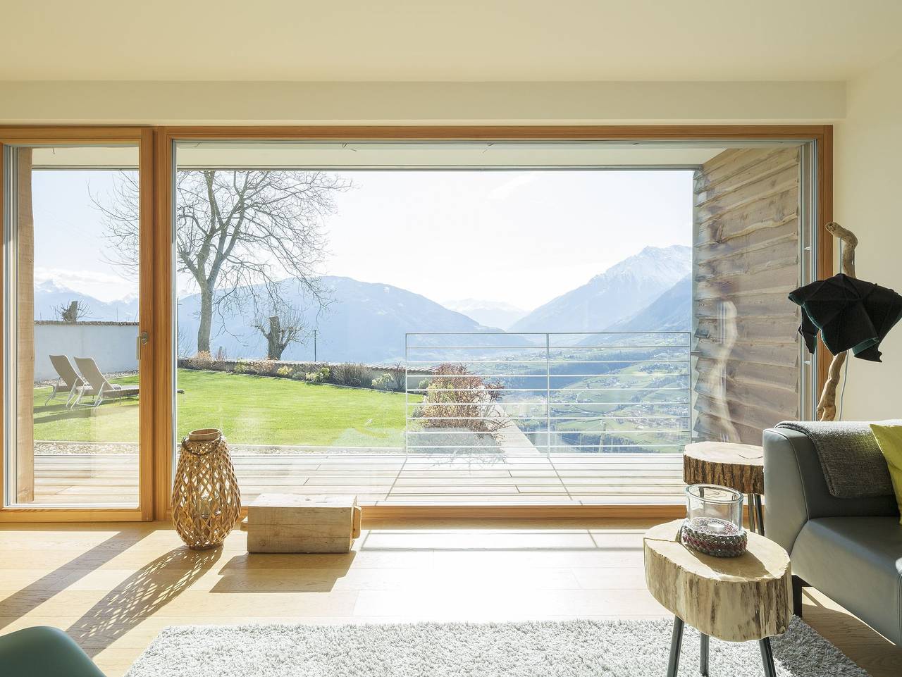 Ganze Ferienwohnung, Dahoam Chalet - Panoramachalet in Schenna, Passeiertal