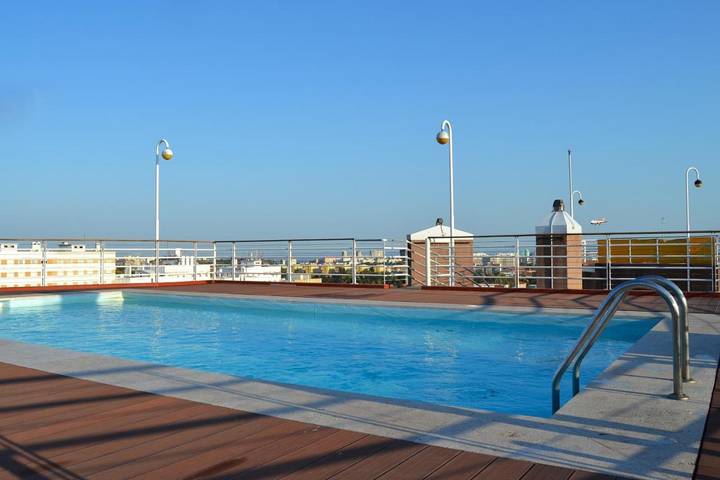 Casa de férias para 3 pessoas, com piscina e terraço em Lumiar