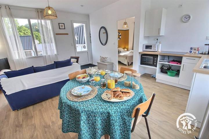 Gîte pour 2 personnes, avec sauna et vue, animaux acceptés - 1