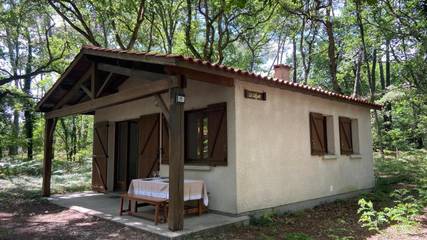 Gîte pour 4 personnes, avec terrasse et jardin, animaux acceptés à Barbaste