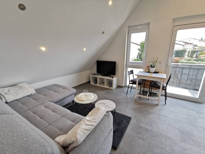 Ferienwohnung für 5 Personen, mit Balkon nahe des Ravensburger Spieleland - 4