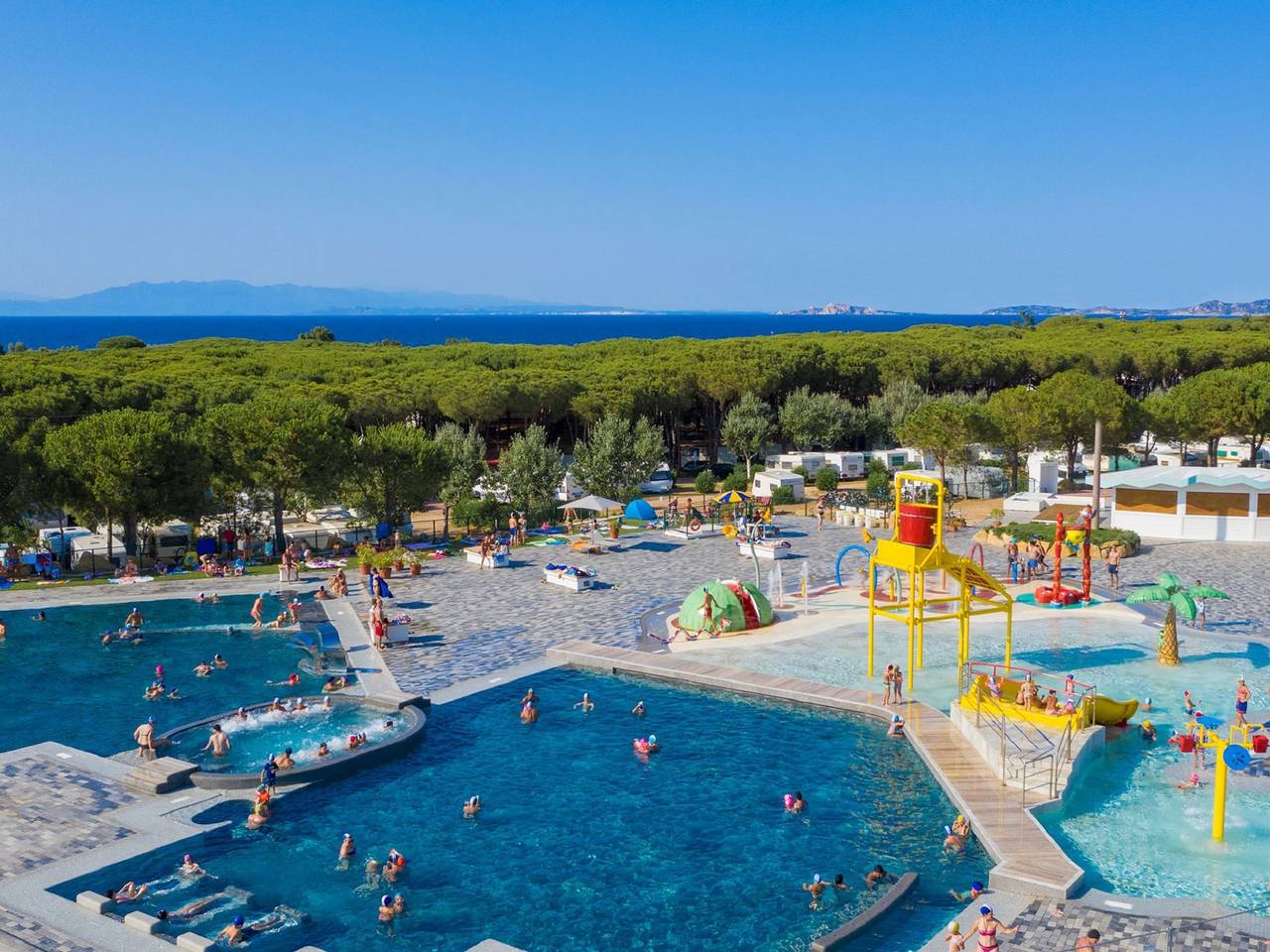 Camping Village Baia Blu La Tortuga in Vignola Mare, Gallura