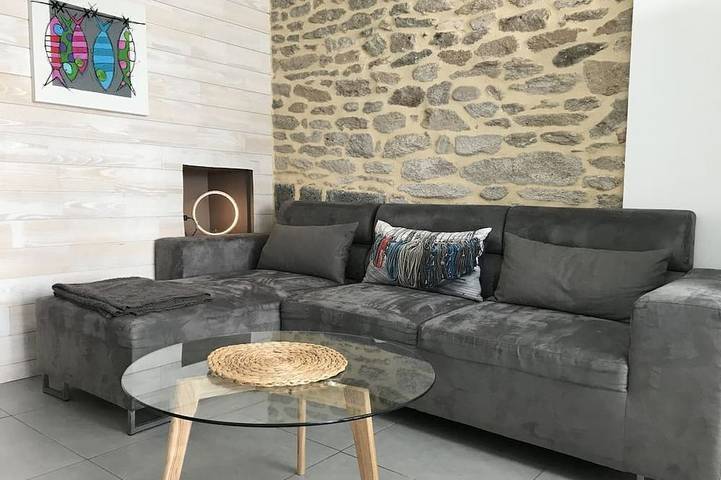 Maison de vacances pour 4 personnes, avec terrasse à Quiberon