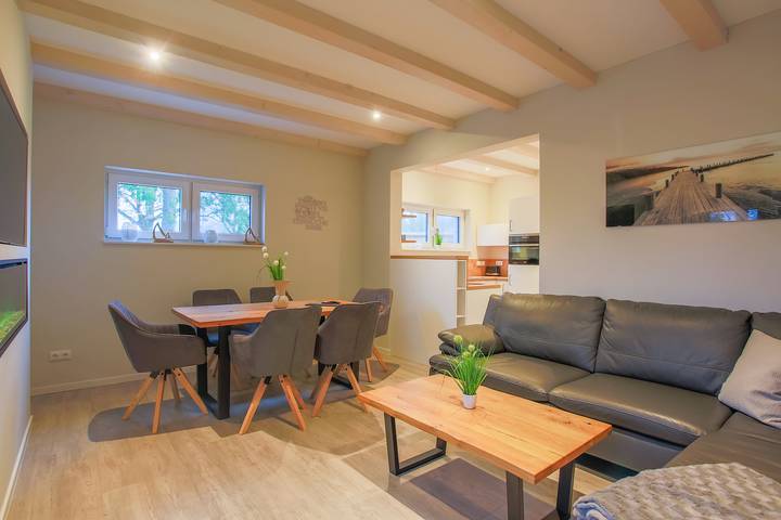 Ferienhaus für 6 Personen, mit Terrasse und Garten sowie Sauna in Malchow - 2