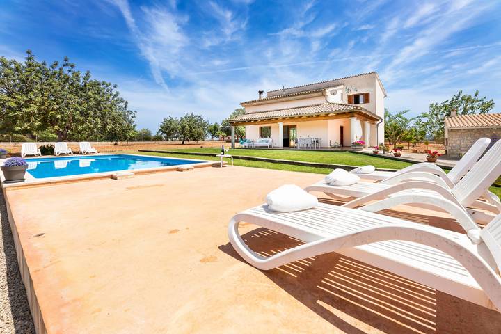 Finca für 4 Personen, mit Terrasse und Garten in Sencelles - 2