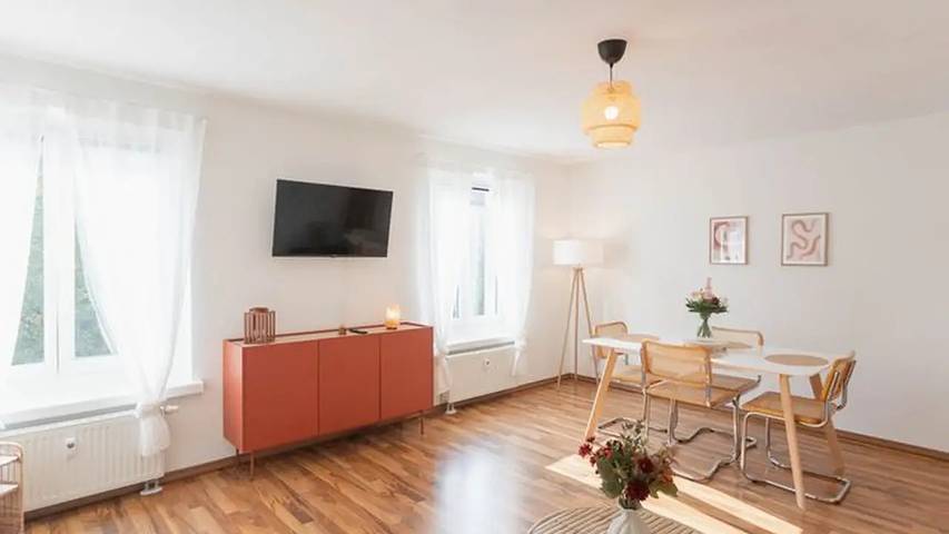 Ferienwohnung für 4 Personen, mit Balkon und Sauna in Dessau-Wörlitzer Gartenreich - 3