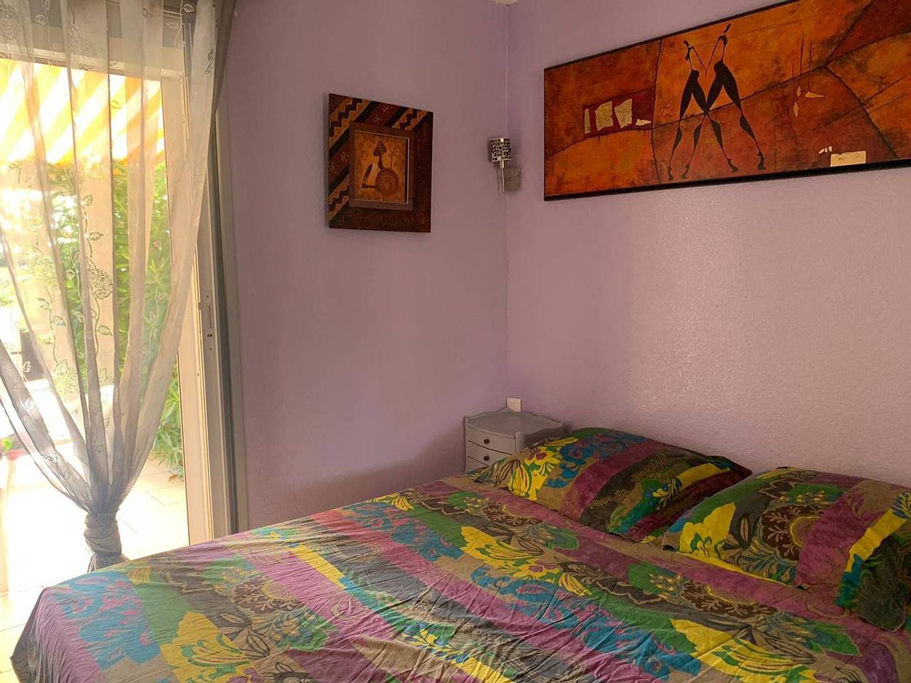 Appartement de vacances entier, 2 Pièces cabine 4 couchages rez-de-jardin climatisé plage Richelieu Cap D'Agde in Cap d'Agde, Agde