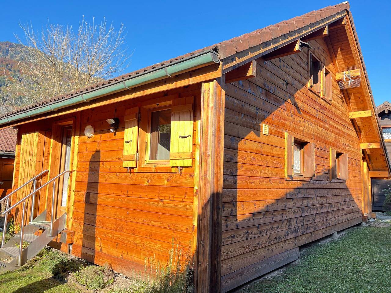 Chalet “8p - L’œillet des Glaciers” con vistas a la montaña y Wi-Fi in Verchaix, Region Bonneville
