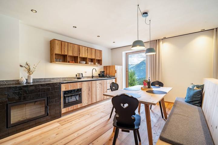 Ganze Wohnung, Ferienwohnung 'Mucher Michl' mit Bergblick, privater Terrasse und Wlan in Ulfas, Moos in Passeier