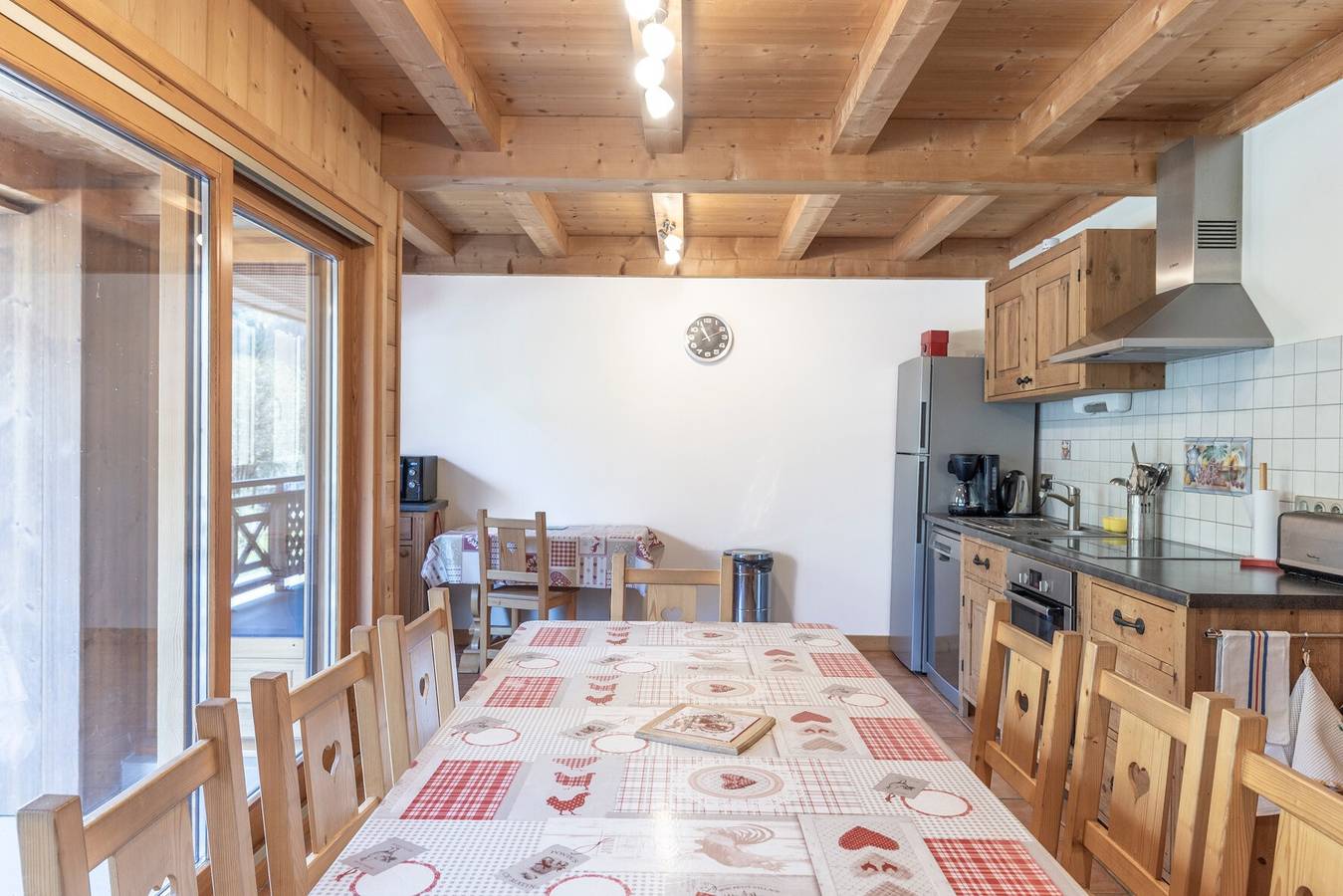 Chalet 'Les Laouchets - 8 Pers' mit Bergblick, Balkon und Wi-Fi in Sixt-Fer-à-Cheval, Region Bonneville