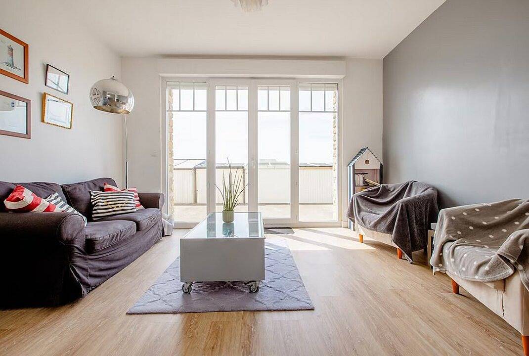 Appartement entier, Appartement face mer, digue de Wimereux in Wimereux, Région de Boulogne-sur-Mer