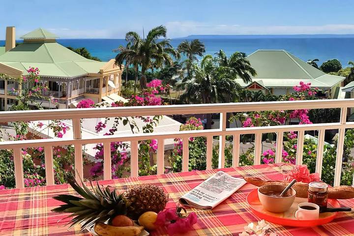 Appartement de vacances pour 4 personnes, avec jardin et vue - 1