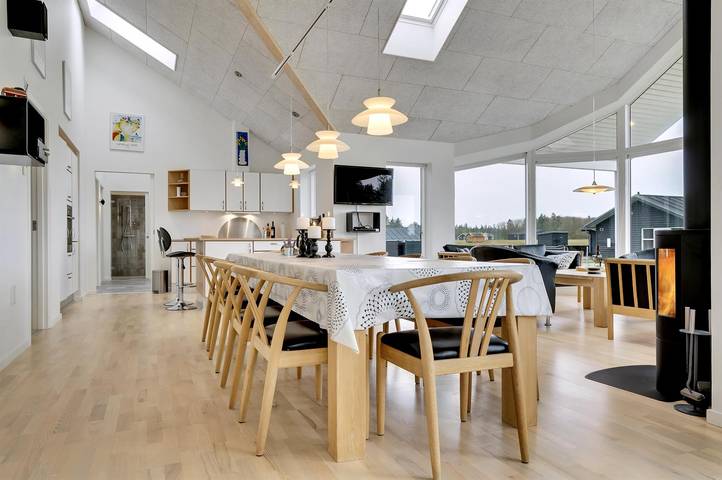Ferienhaus für 10 Personen, mit Whirlpool und Terrasse sowie Sauna in Skallerup Klit - 4