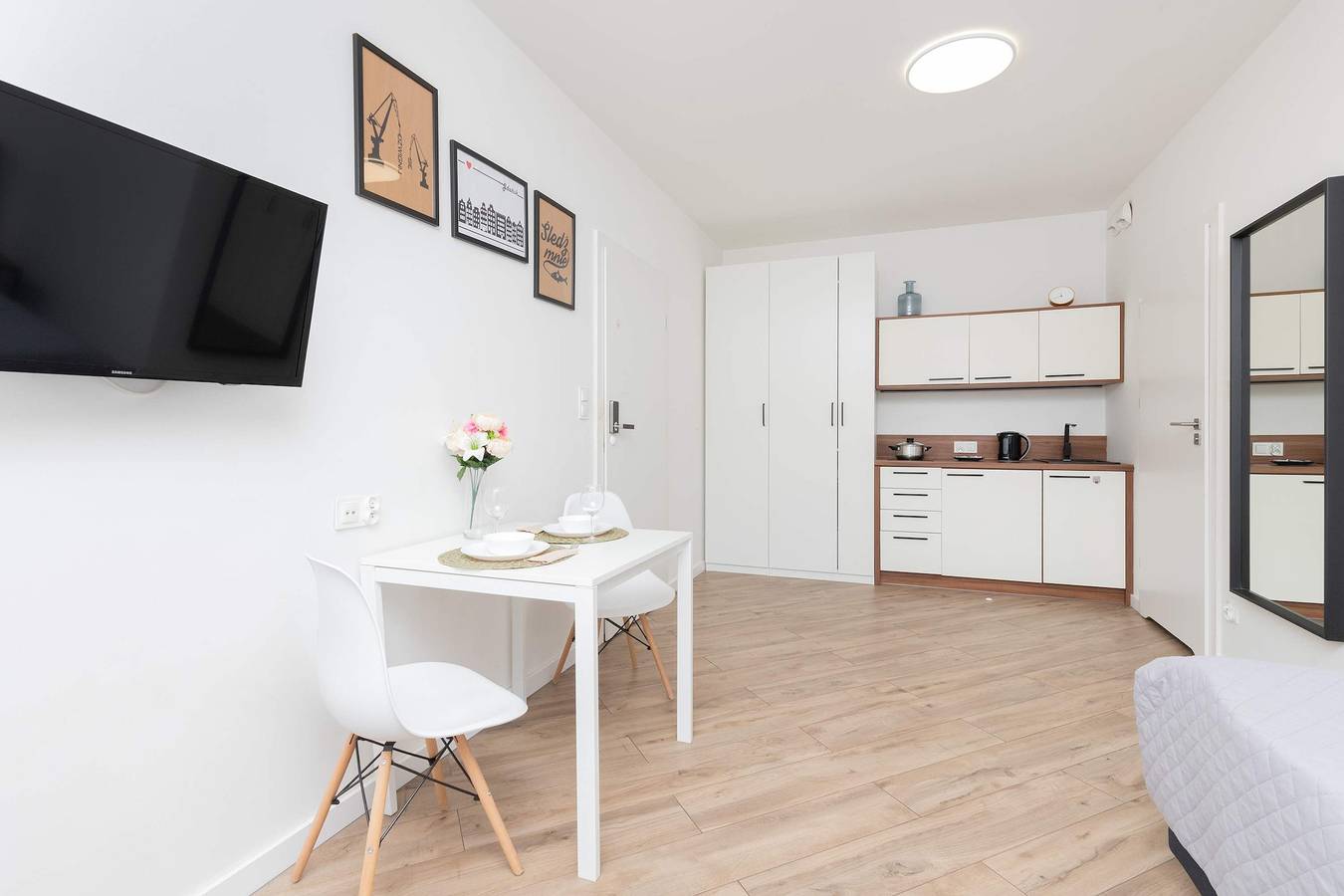 Appartement de vacances entier, Appartement de vacances pour 2 personnes avec jardin in Wrzeszcz Dolny, Gdańsk
