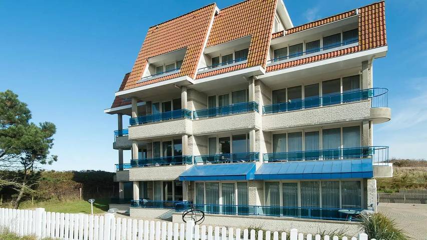 Appartement voor 3 personen, met balkon in Groote Keeten