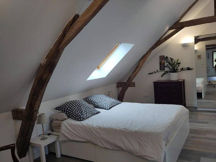 Location de vacances pour 4 personnes, avec jardin, animaux acceptés à Parçay-les-Pins - 2