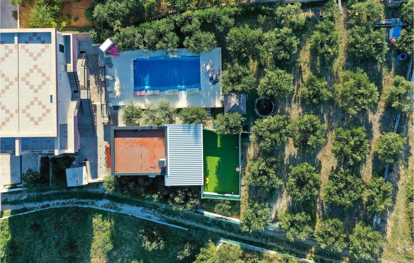 Ferienhaus für 16 Personen mit Terrasse in Kastel Stafilic, Kaštela