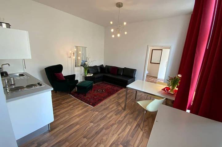 Ferienwohnung für 3 Personen, mit Balkon und Garten in Mitte Berlin