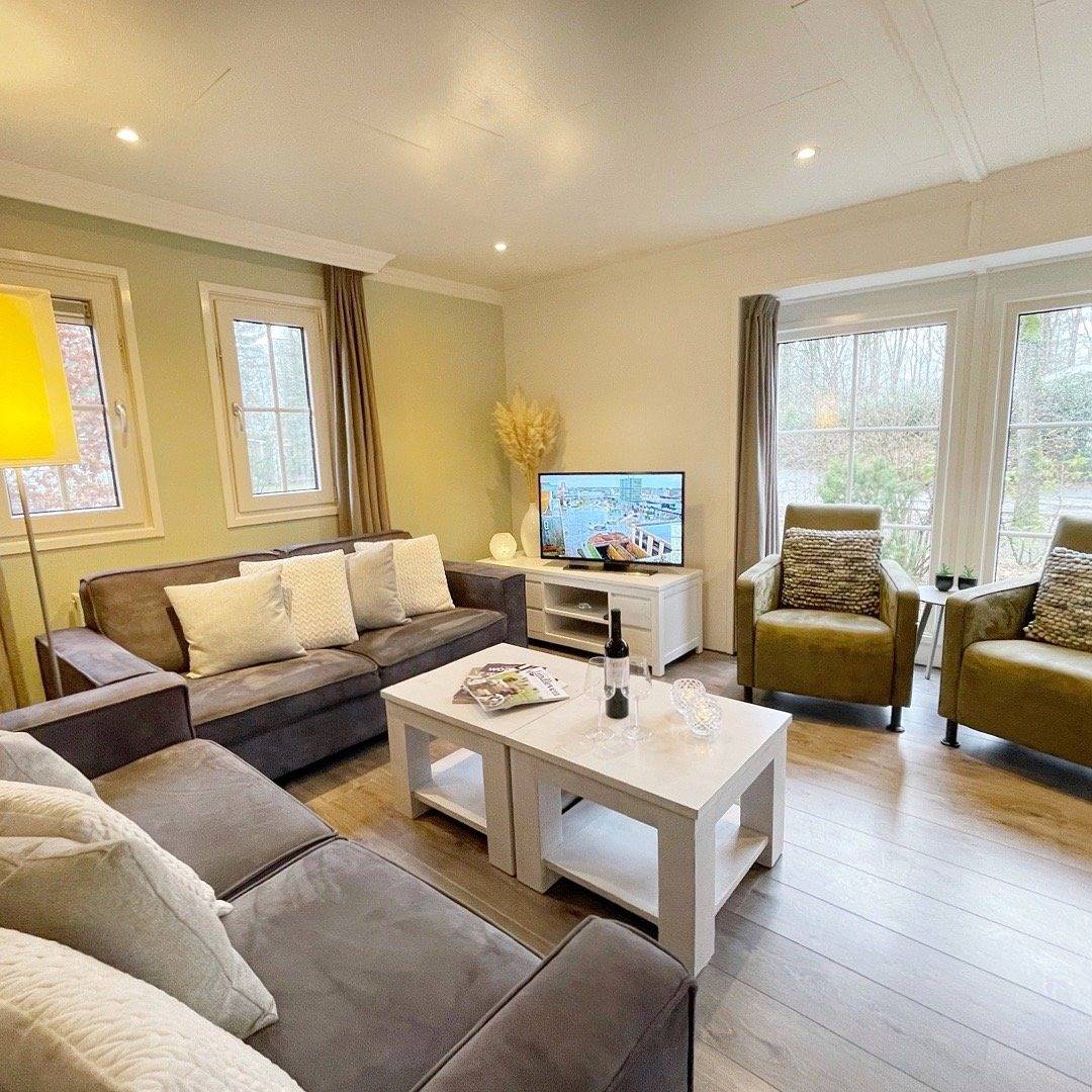 Landgoed Het Grote Zand — Dotterbloem Chalet Mit Hot Tub| 6 Personen in Hooghalen, Drenthe