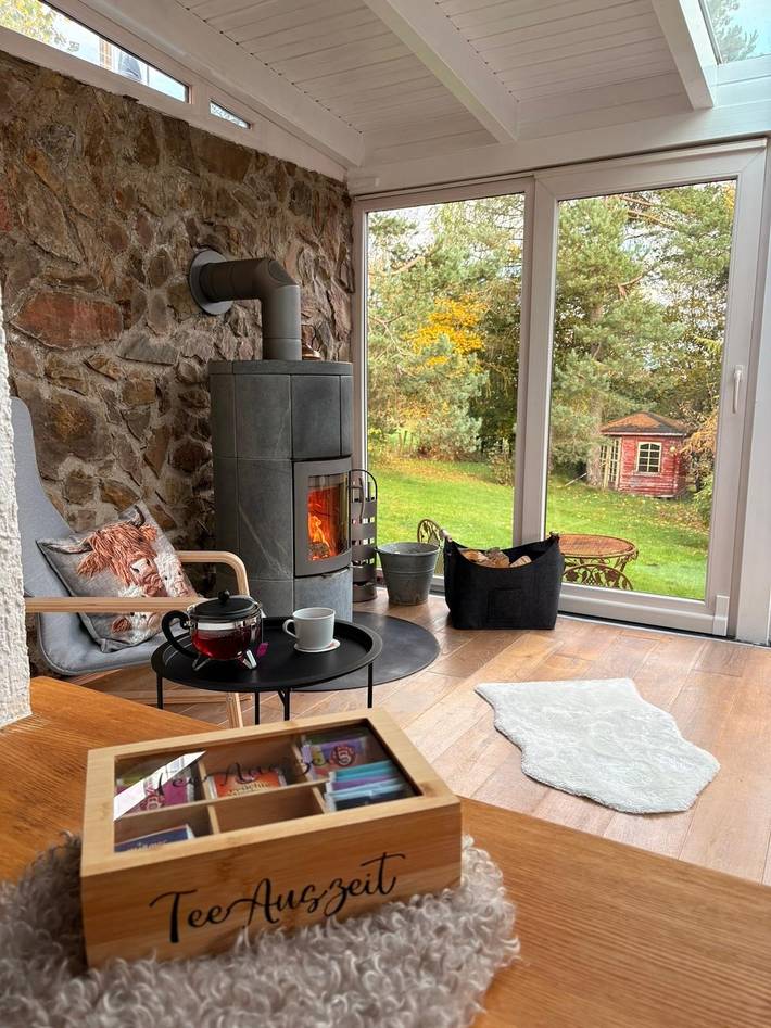 Ferienhaus für 4 Personen, mit Terrasse und Garten sowie Ausblick in Hellenthal