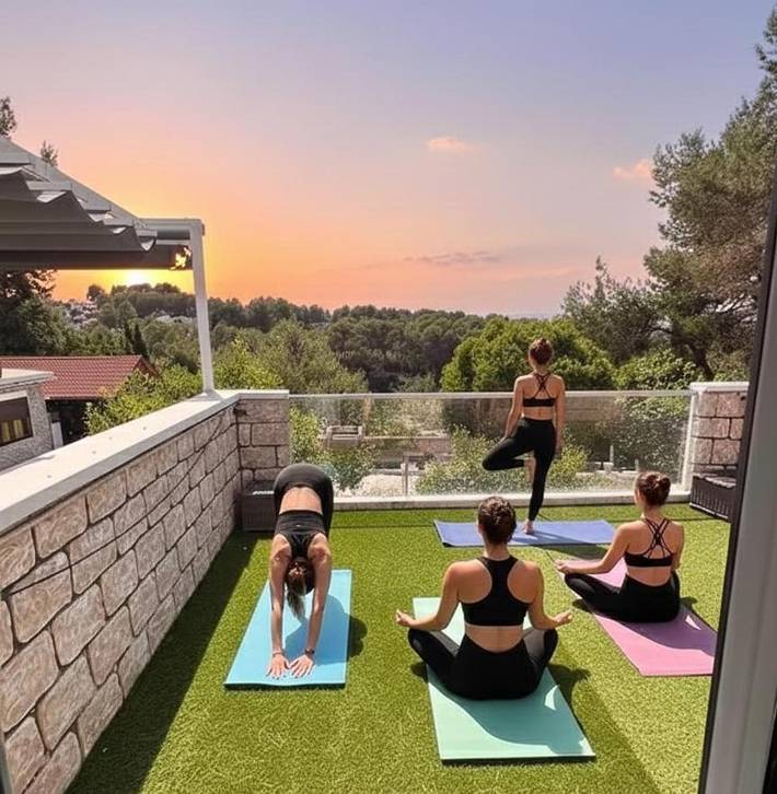 Chalet para 8 personas, con jardín además de jacuzzi y piscina - 1