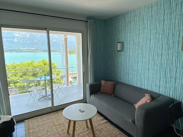 Apartamento de vacaciones para 2 personas, con vistas además de vistas al lago y balcón - 1