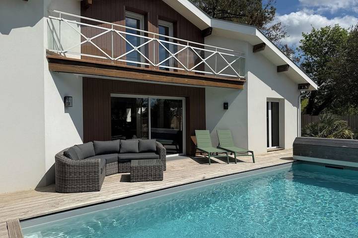 Casa de vacaciones para 12 personas, con balcón además de jacuzzi y jardín, Se admiten mascotas - 1