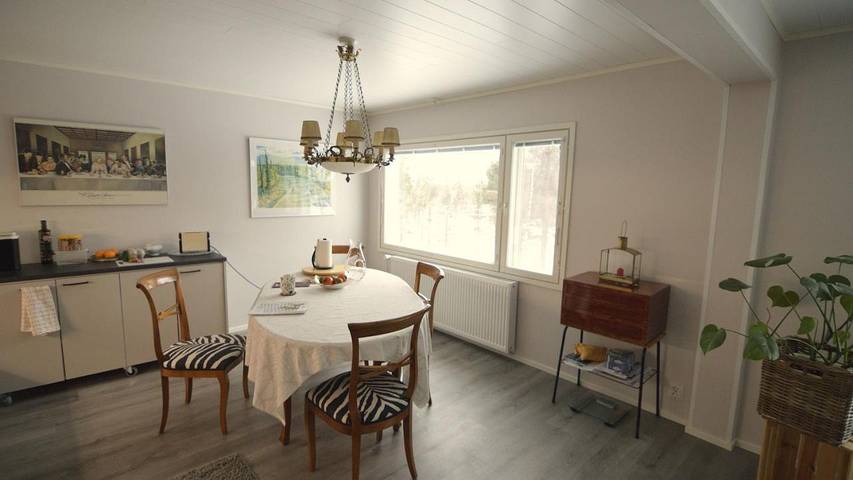 Maison d’hôte pour 2 personnes, avec vue et vue sur le lac, animaux acceptés dans Laponie - 4