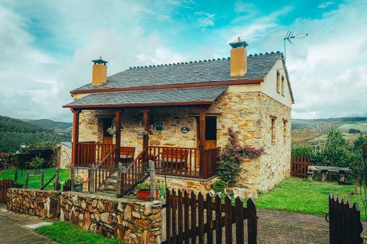 Casa rural para 2 personas, con vistas y jardín en Santa Eulalia de Oscos - 2