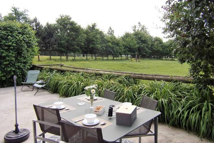 Location de vacances pour 5 personnes, avec terrasse à Auquemesnil