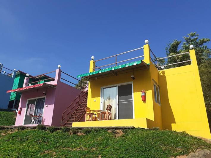 Maison d’hôte pour 2 personnes, avec balcon ainsi que jardin et vue dans Khao Kho - 2