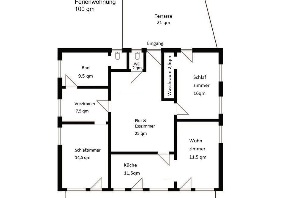 Ferienwohnung für 6 Personen in Bad Wildbad, Nordschwarzwald