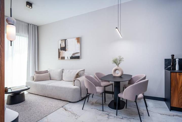 Ferienwohnung für 4 Personen, mit Whirlpool und Balkon in Allenstein