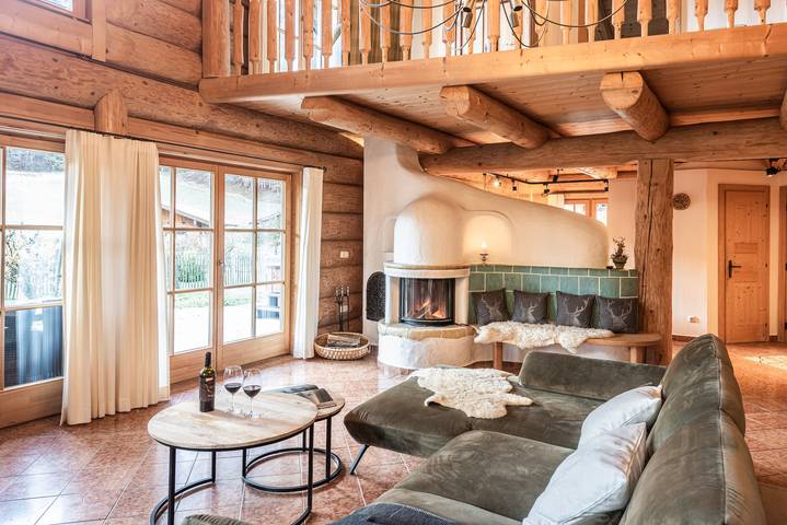 Chalet für 7 Personen, mit Whirlpool und Garten in Ruhpolding