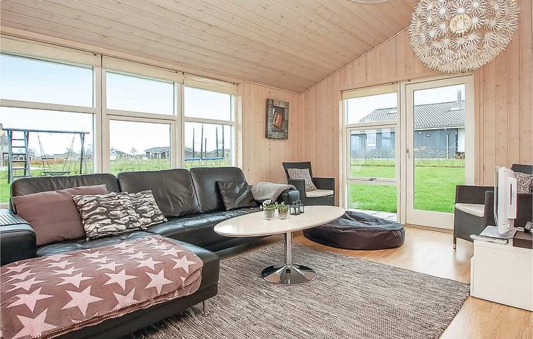 Ferienhaus für 6 Personen, mit Garten und Terrasse, mit Haustier in Flovt Strand - 4