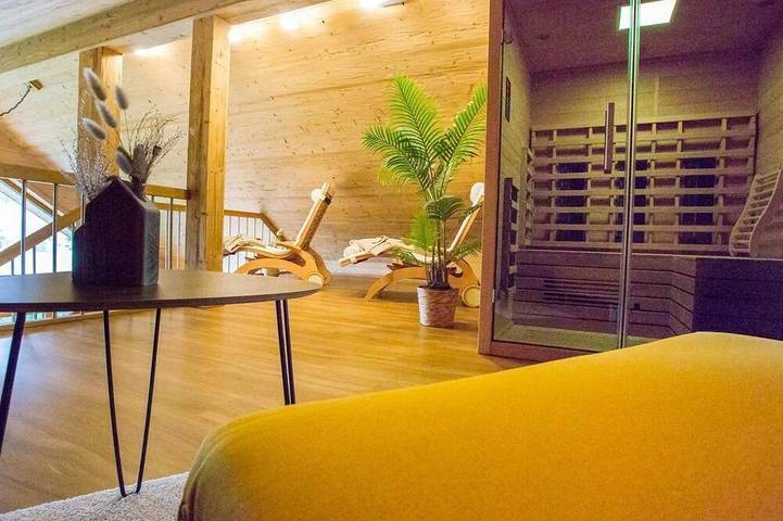 Chalet für 5 Personen, mit Terrasse und Whirlpool im Fichtelgebirge - 2